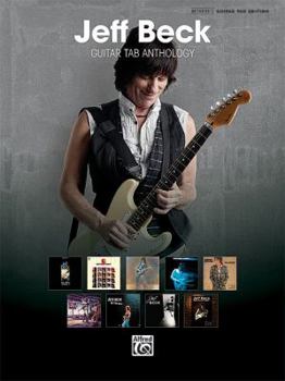 Paperback Jeff Beck -- Guitar Tab Anthology: Authentic Guitar Tab Book