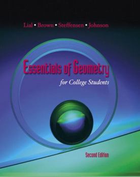 Hardcover Essentials of Geometry for College Students Book