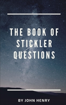 Paperback The book of Stickler Questions Book