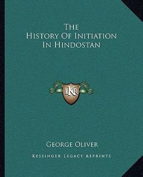 The History Of Initiation In Hindostan