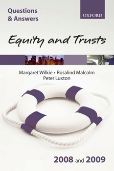 Paperback Q & A: Equity and Trusts 2008 and 2009 Book