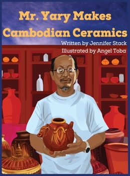 Hardcover Mr. Yary Makes Cambodian Ceramics Book