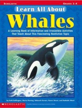 Paperback Whales: Grades 1-4 Book