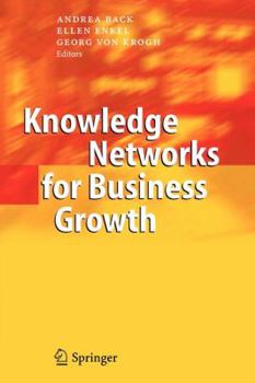 Paperback Knowledge Networks for Business Growth Book