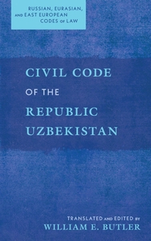 Hardcover Civil Code of the Republic Uzbekistan Book