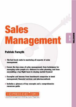 Paperback Sales Management: Marketing 04.10 Book