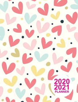 2020 2021 Planner: Nifty Two Year Monthly Planner Calendar Schedule Organizer January 2020 to December 2021 (24 Months) | Gift Ideas for Girls, Teens, Girls, Women | Design Code A8 0044229