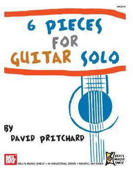 Paperback 6 Pieces for Guitar Solo Book