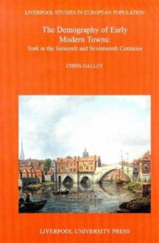 Paperback Demography of Early Modern Towns Book