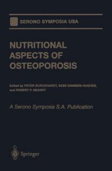 Paperback Nutritional Aspects of Osteoporosis: A Serono Symposia S.A. Publication Book