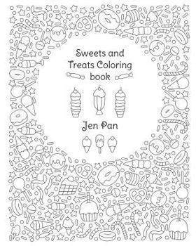 Paperback Sweets and Treats Coloring Book
