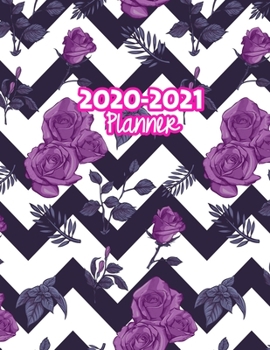 2020-2021 Planner: Two Year Calendar Organizer and Goal Journal | January 2020 - December 2021 Daily, Weekly and Monthly Planner Book with Back Sticker Expression Wall for 2 Years | Design Code 49982