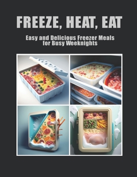 Paperback Freeze, Heat, Eat: Easy and Delicious Freezer Meals for Busy Weeknights Book