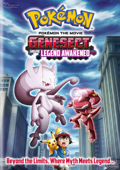 DVD Pokemon the Movie: Genesect and the Legend Awakened Book
