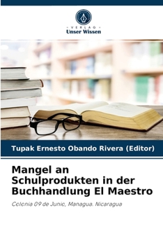 Paperback Mangel an Schulprodukten in der Buchhandlung El Maestro [German] Book