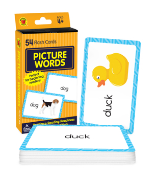 Cards Picture Words Flash Cards: 54 Flash Cards Book