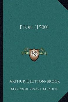 Paperback Eton (1900) Book