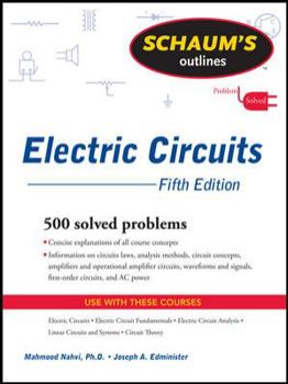 Schaum's Outline of Electric Circuits - Book  of the Schaum's Outline