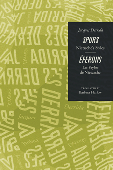 Paperback Spurs: Nietzsche's Styles/Eperons: Les Styles de Nietzsche Book