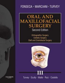 Hardcover Oral and Maxillofacial Surgery: Volume 3 Book