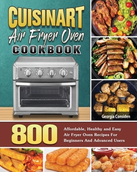 Paperback Cuisinart Air Fryer Oven Cookbook Book