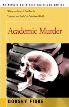 Paperback Academic Murder Book