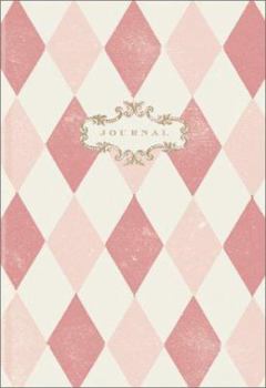 Hardcover Addison Journal: Diamonds, Large, Pink Book