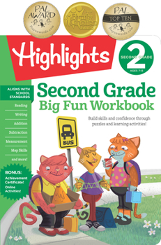 Paperback Second Grade Big Fun Workbook Book