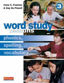 Hardcover Word Study Lessons: Phonics, Spelling, and Vocabulary Book