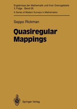 Paperback Quasiregular Mappings Book