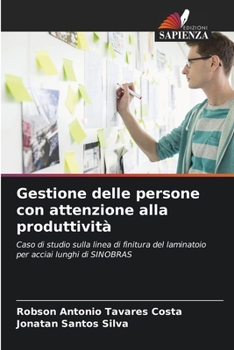 Paperback Gestione delle persone con attenzione alla produttività [Italian] Book