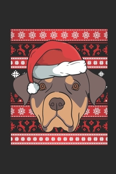 Ugly Christmas - Rottweiler: Graph Ruled Notebook – Journal for Ugly Christmas Gift And New Year Gift Idea