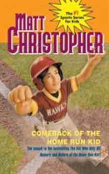Paperback Comeback of the Home Run Kid Book