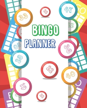 Bingo Planner: Bingo Organizer And Planner With 4 Games Per Page