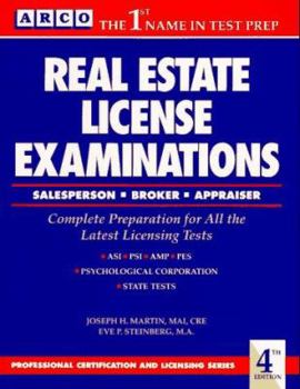 Paperback Master Realestate License Examinations4e Book