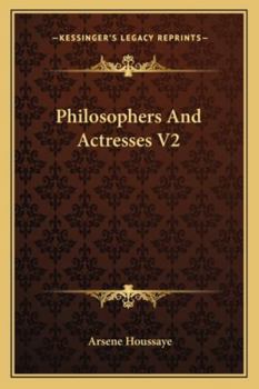Paperback Philosophers And Actresses V2 Book