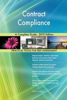 Paperback Contract Compliance A Complete Guide - 2019 Edition Book