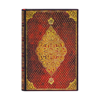 Misc. Golden Trefoil Mini Lined Hardcover Journal, 240pg, 120gsm by Paperblanks (Golden Trefoil) Book