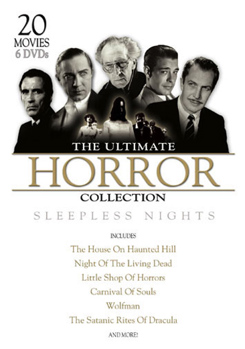 DVD Ultimate Horror Collection: Sleepless Nights Book