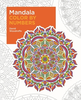 Paperback Mandala Color by Numbers Book