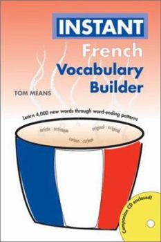 Paperback Instant French Vocabulary Builder [With CD] Book