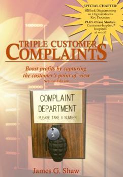 Hardcover Triple Customer Complaints Book