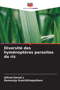 Paperback Diversité des hyménoptères parasites du riz [French] Book