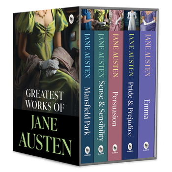 Paperback Greatest Works of Jane Austen (Set of 5 Books) Book