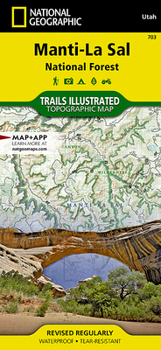 Loose Leaf Manti-La Sal National Forest Map Book