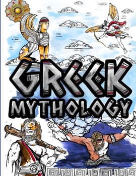 Paperback Greek Mythlogy Coloring Book: Adult Colouring Fun Stress Relief Relaxation and Escape Book