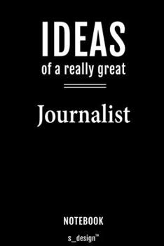 Notebook for Journalists / Journalist: awesome handy Note Book [120 blank lined ruled pages]
