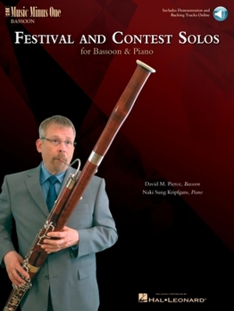 Paperback Festival and Contest Solos - Bassoon & Piano (Book/Online Audio) Book