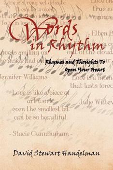 Paperback Words in Rhythm: Rhymes and Thoughts to Open Your Heart Book