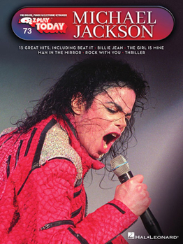 Paperback Michael Jackson: E-Z Play Today #73 Book